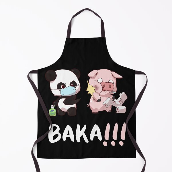 Item preview, Lockdown! Baka! Idiot! Cute Panda teaching greedy pigs designed and sold by Mini Pandas.