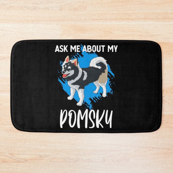 Item preview, Funny Ask Me About My Pomsky Pet Dog Owners graphic designed and sold by jakehughes2015.