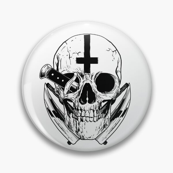 Item preview, Skull Dagger and Cross designed and sold by LY D.