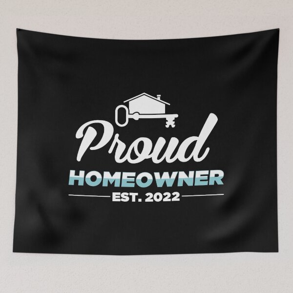 Item preview, New House Housewarming Party Proud Homeowner 2022 graphic designed and sold by jakehughes2015.