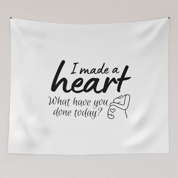 Item preview, I made a heart today, what have you done? designed and sold by Smileycreation.