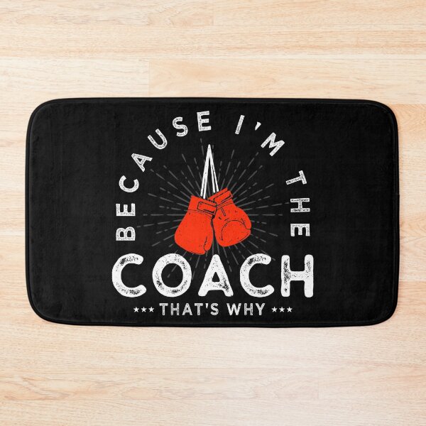 Item preview, Boxing Coaches, Gloves Drawing Because I'm The Coach That's Why designed and sold by ZETTIF ⭐⭐⭐⭐⭐.