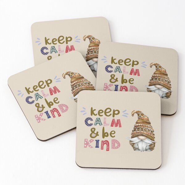 Item preview, Keep Calm and Be Kind- Boho Hippie Gnome designed and sold by Mumzy2many.