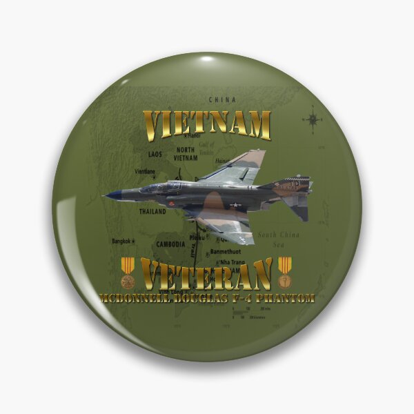 Item preview, F-4 Phantom USAF Vietnam Veteran designed and sold by Mil Merchant.