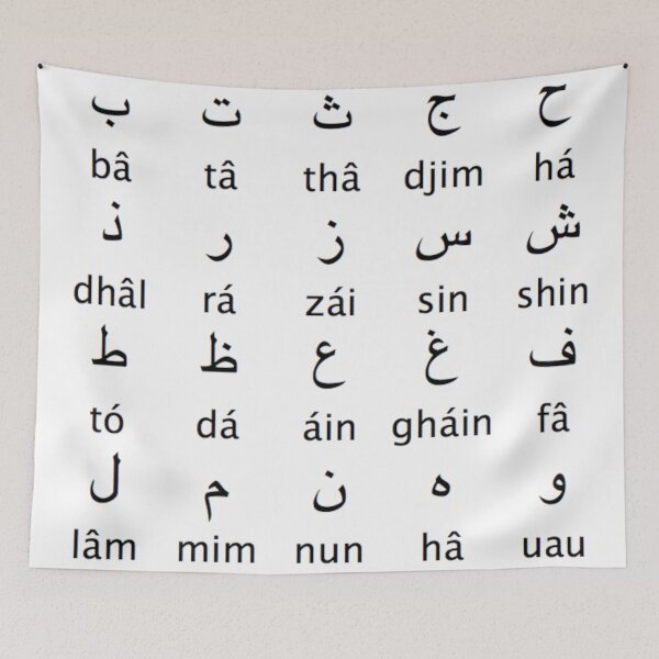Item preview, PHS Arabic Alphabet designed and sold by PourHouse.