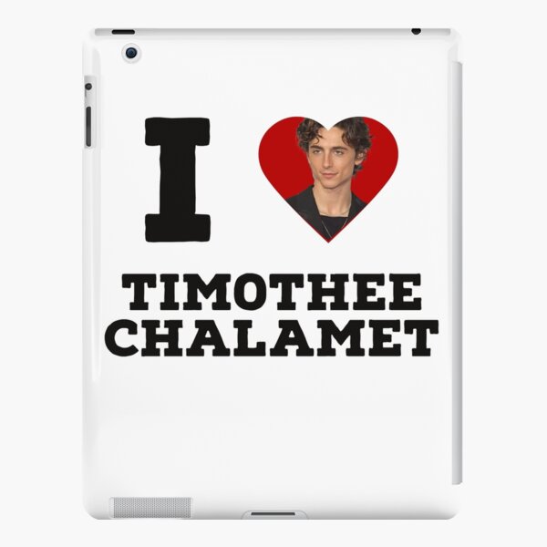 Timothee Chalamet iPad Case & Skin for Sale by halixoxo