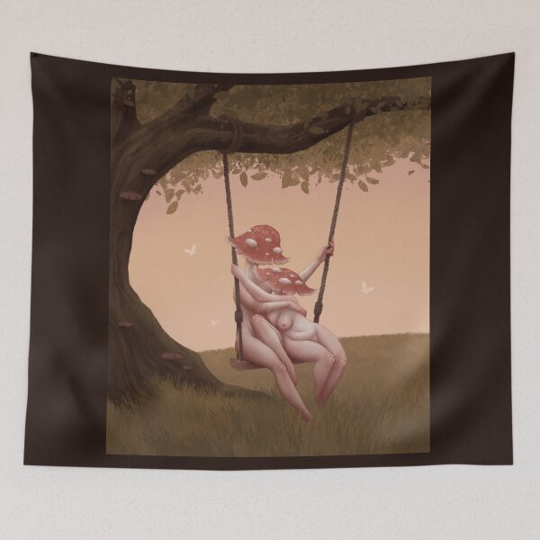 Item preview, Mushroom gfs tree swing designed and sold by HuntingForTeeth.