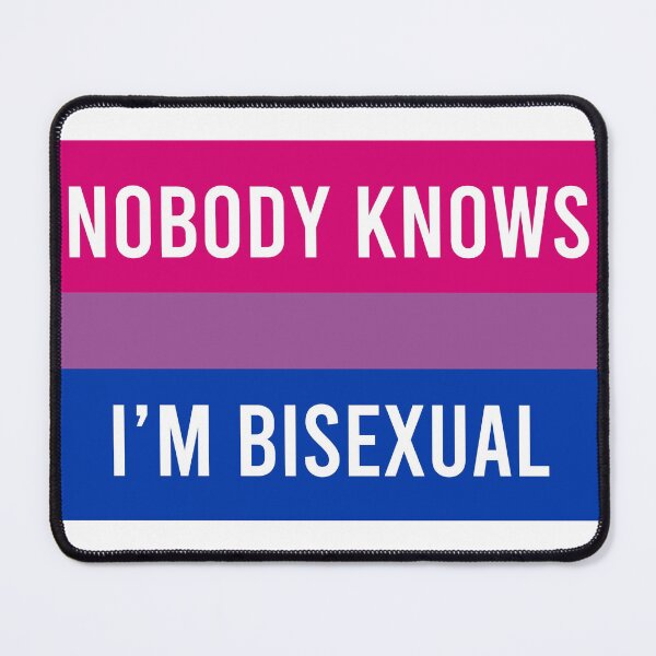 Item preview, Nobody Knows I'm Bisexual designed and sold by coffeepolicy.