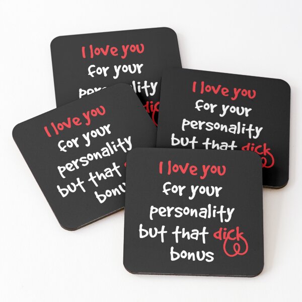 Item preview, I Love You For Your Personality But That Dick Is A Huge Bonus Valentines Day Funny Gift For Him designed and sold by Shop signer.