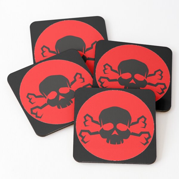 Item preview, DEADLY SKULL WARNING SIGN - HAZARDOUS TOXIC LABEL designed and sold by MrCreativeArts.