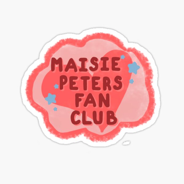 maisie peters fan club Sticker