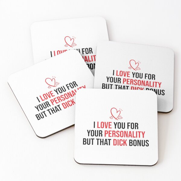 Item preview, Valentines Day I Love You For Your Personality But That Dick Is A Huge Bonus Funny Gift For Husband designed and sold by Shop signer.