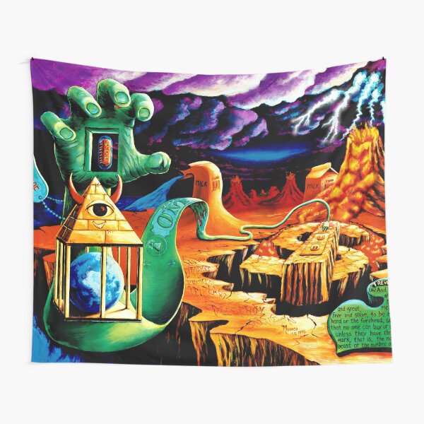 Item preview, Trippy Psychedelic Surreal Cool Hippie Blacklight Decor Vincent Monaco  designed and sold by Vincent Monaco.