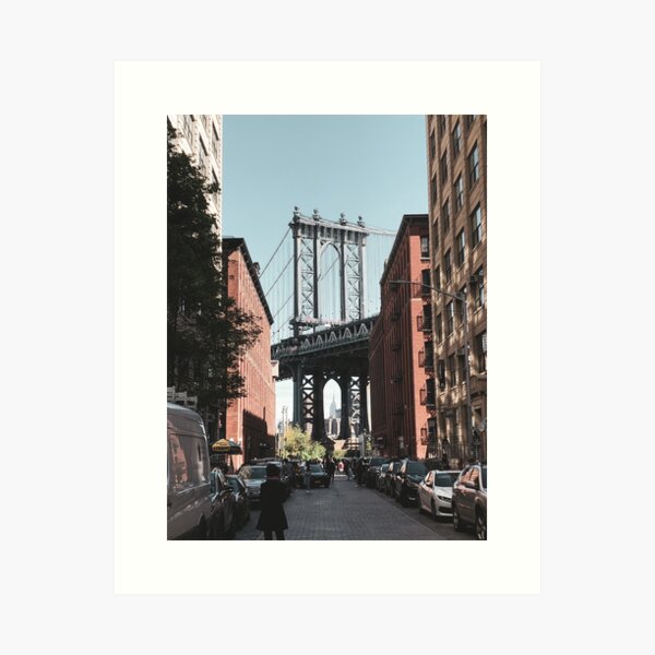 Manhattan Bridge NYC Art Print