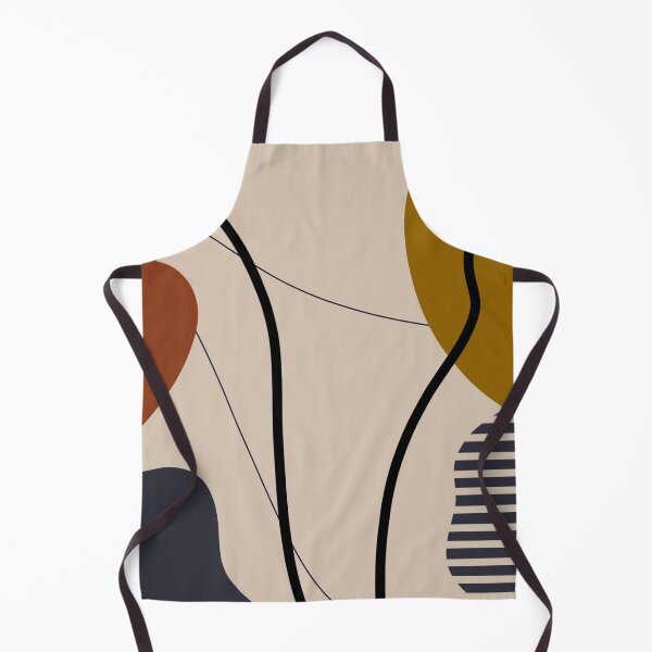 Item preview, Mid century modern minimalistic abstract earthy tone designed and sold by lalashellsArt.