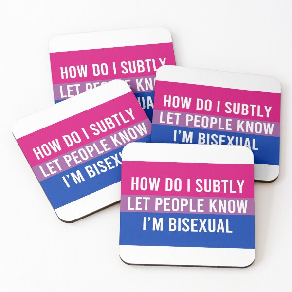 Item preview, How Do I Subtly Let People Know Bisexual designed and sold by coffeepolicy.