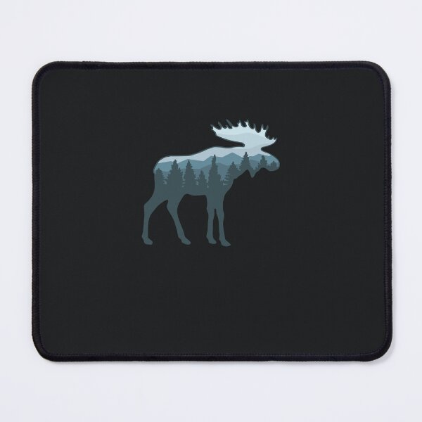 Item preview, Moose roaming the wilderness Sticker designed and sold by LaraEgert.