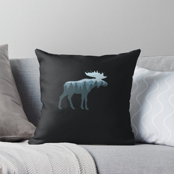 Item preview, Moose roaming the wilderness Sticker designed and sold by LaraEgert.