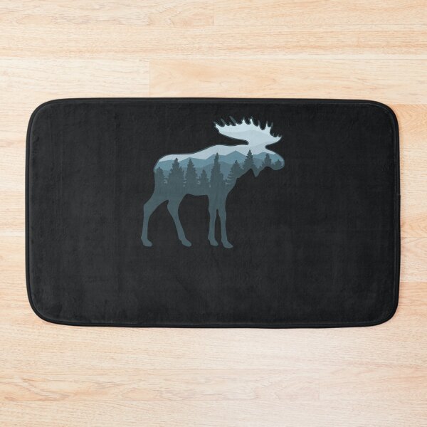 Item preview, Moose roaming the wilderness Sticker designed and sold by LaraEgert.