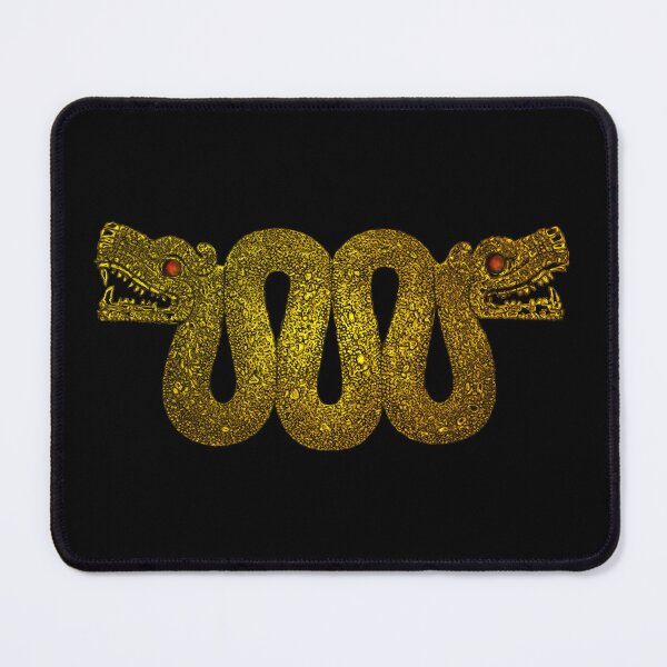 Item preview, Maquizcoatl - Gold Aztec Double Headed Serpent designed and sold by kernowerno.