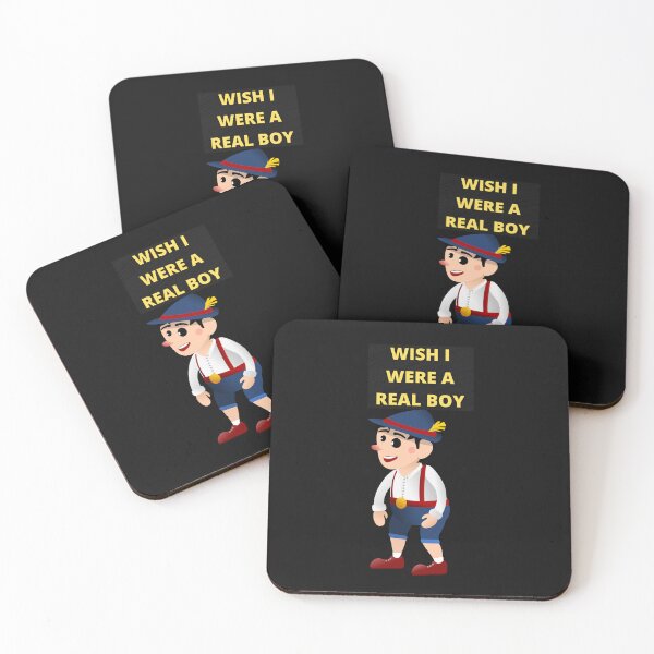Item preview, WISH I WERE A REAL BOY designed and sold by Highhocreations.