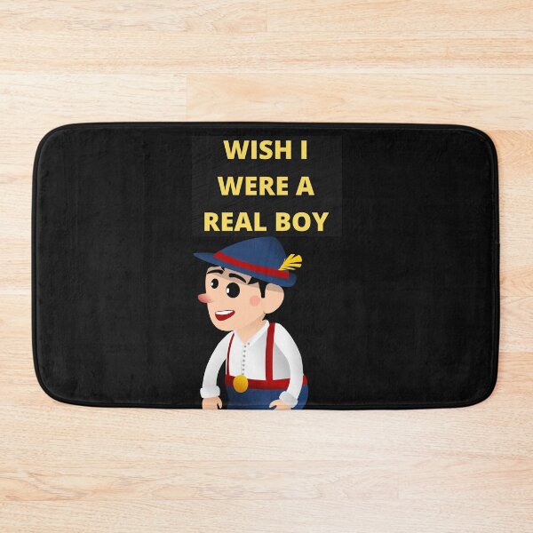 Item preview, WISH I WERE A REAL BOY designed and sold by Highhocreations.