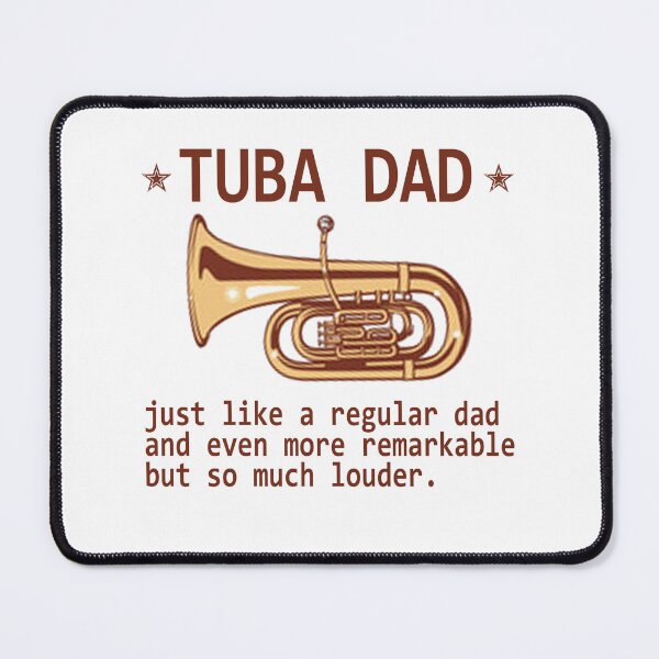 Item preview, Tuba Player Gift, tuba dad Tubaist Funny Musician Band Gift Funny Rude Offensive saying, designed and sold by joygift369.