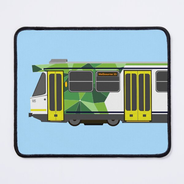 Item preview, Iconic Melbourne Tram Illustration (A1/A2 Class Tram)  designed and sold by JonesyDave.