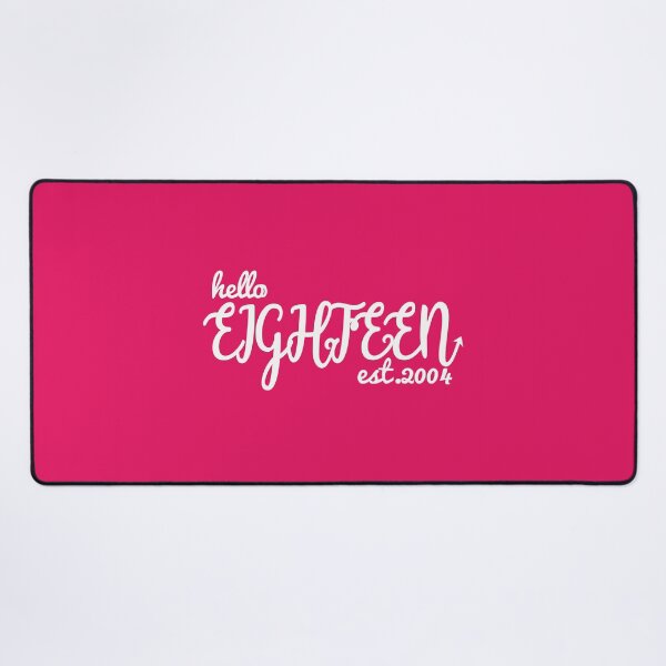 Item preview, Unique 18th Birthday Gift Design - Hello Eighteen designed and sold by asprse.