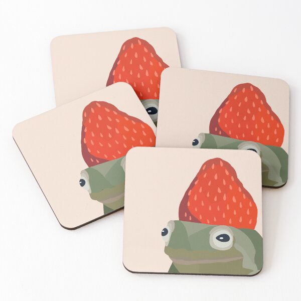 Item preview, Strawberry Frog designed and sold by Laura Lee Cochran.