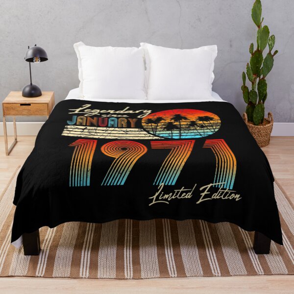 Item preview, Legendary Since Bday January 1971 Vintage 51st Birthday  designed and sold by mchargue12.