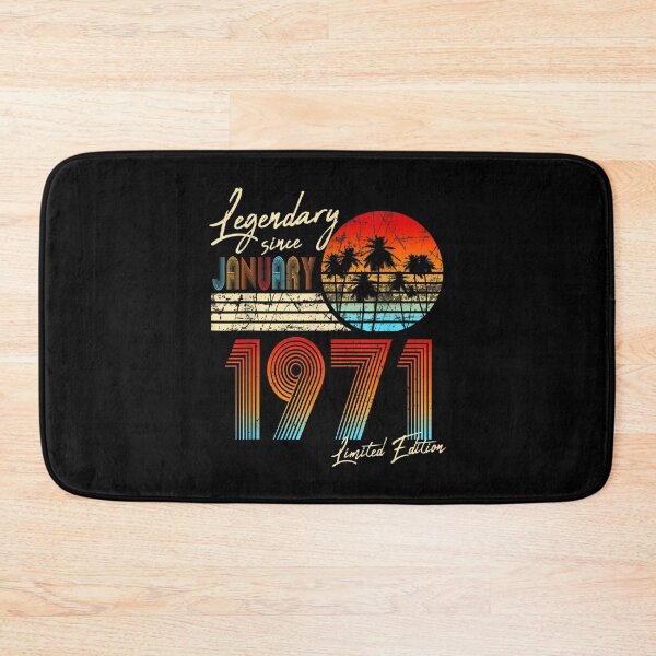 Item preview, Legendary Since Bday January 1971 Vintage 51st Birthday  designed and sold by mchargue12.