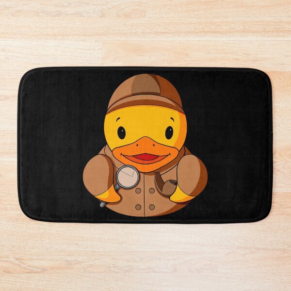 Item preview, Detective Rubber Duck designed and sold by Alisha Ober Designs.