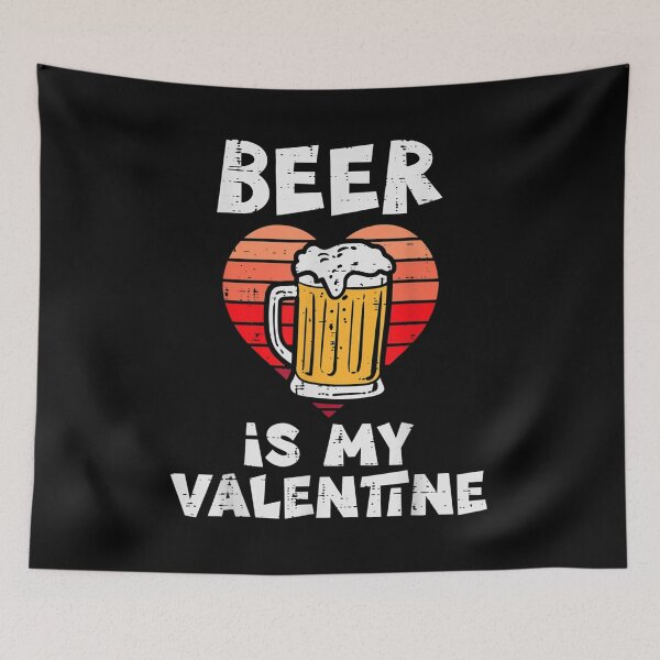Item preview, Beer Is My Valentine Men Women Funny Valentines Day  designed and sold by mchargue12.