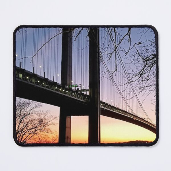 Verrazzano-Narrows Bridge, Fort Hamilton, Brooklyn, New York Mouse Pad