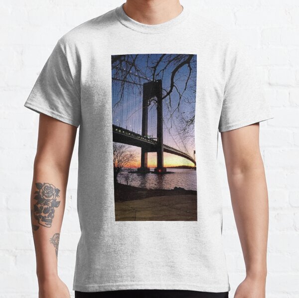 Verrazzano-Narrows Bridge, Fort Hamilton, Brooklyn, New York Classic T-Shirt