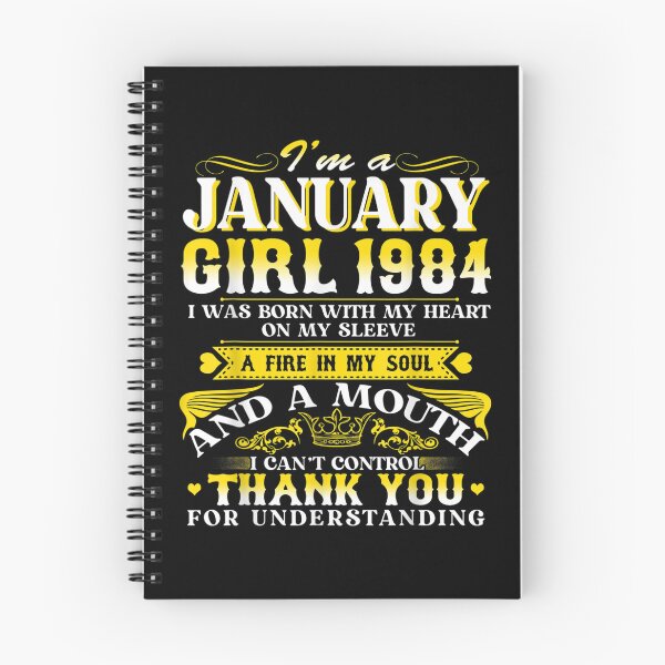 Item preview, January Girls 1984 Birthday Gift 38 Years Old Made In 1984  designed and sold by mchargue12.