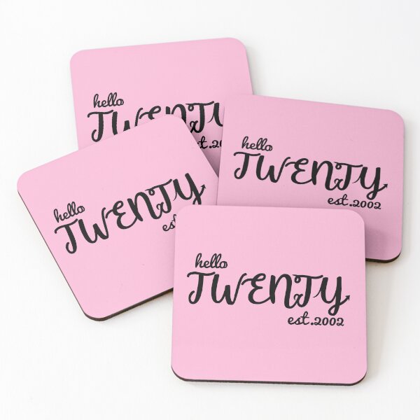 Item preview, Hello Twenty - 20th Birthday Gift Idea designed and sold by asprse.
