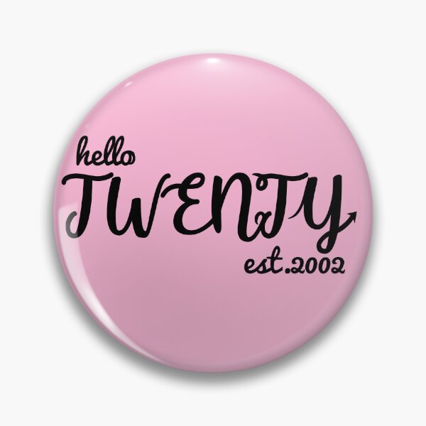 Item preview, Hello Twenty - 20th Birthday Gift Idea designed and sold by asprse.