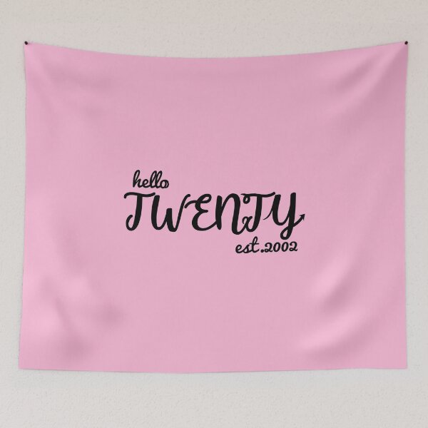 Item preview, Hello Twenty - 20th Birthday Gift Idea designed and sold by asprse.