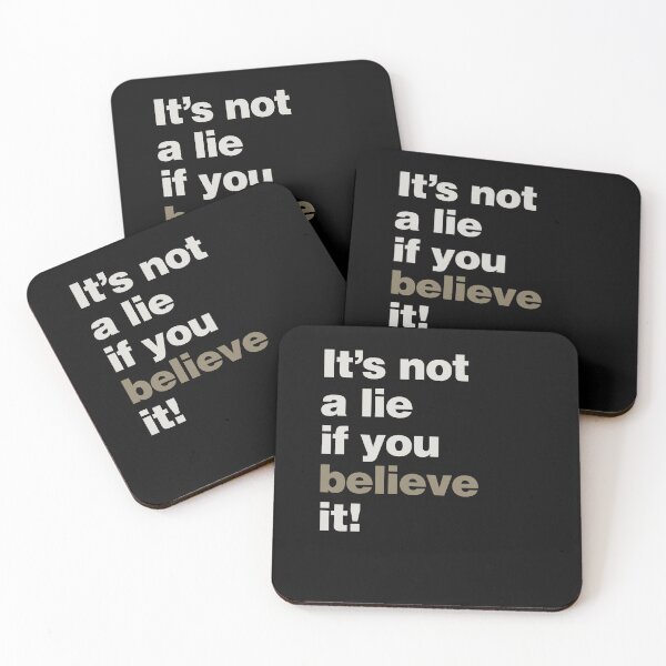Item preview, It's Not a Lie if You Believe it! designed and sold by lobstershorts.