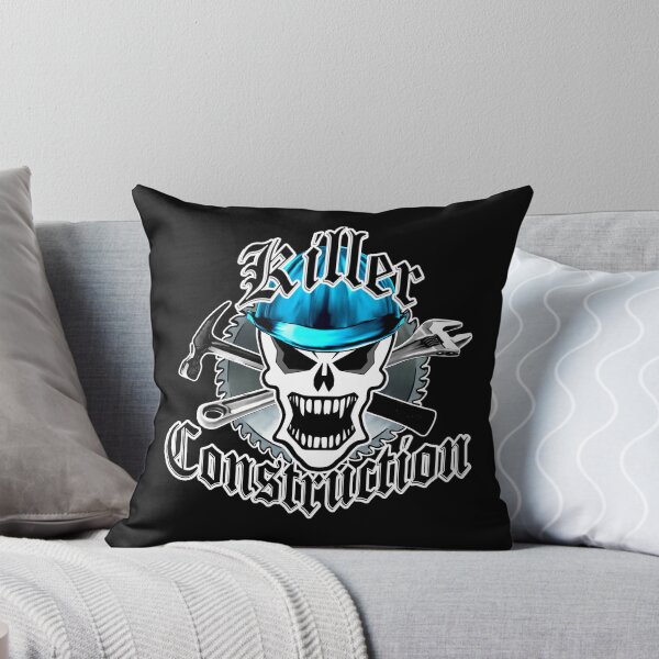 Item preview, Construction Skull: Killer Construction Blue 2.2 designed and sold by sdesiata.
