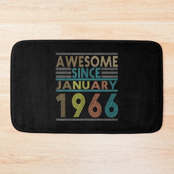 Item preview, Awesome Since January Born In 1966 Vintage 56th Birthday  designed and sold by mchargue12.