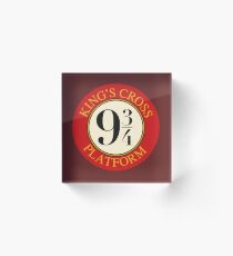 Platform 9 3/4 Acrylic Block