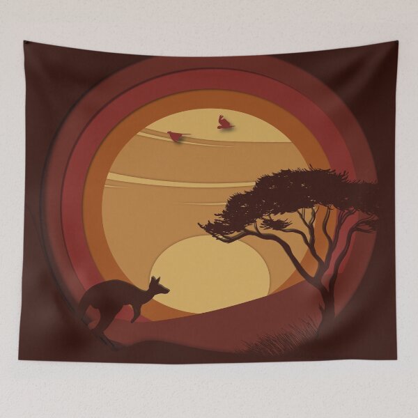 Item preview, Walkabout Sunset designed and sold by CreativeArts Studio.