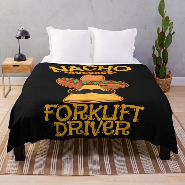 Item preview, Nacho Average Forklift Driver Mexican Cinco De Mayo Fiesta T-Shirt Copy designed and sold by KevinKol.