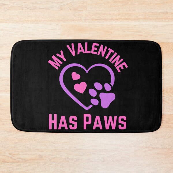 Item preview, My Valentine Has Paws designed and sold by TeePartyHost.