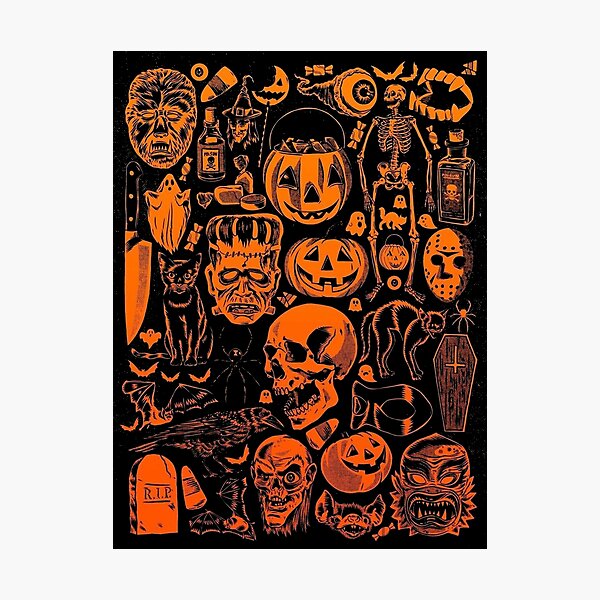 Item preview, Halloween Vintage Art designed and sold by American Artist Designs.