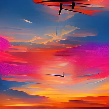 Artwork thumbnail, First Flight by Ethereal Lab AI