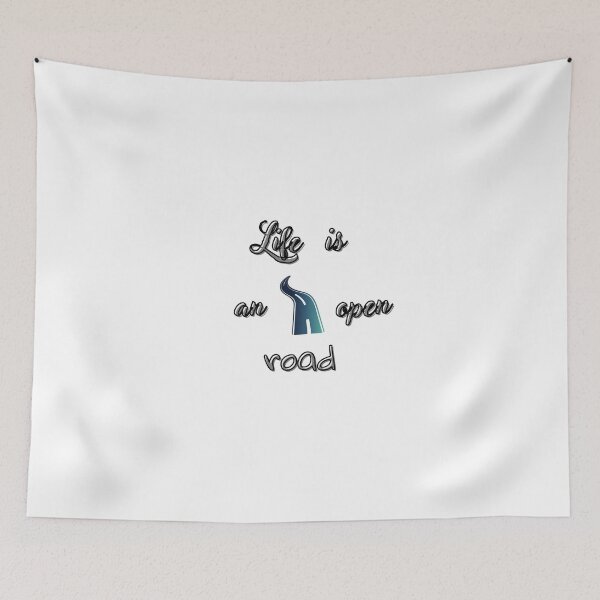 Item preview, Life is an open road designed and sold by IvekDesigns.